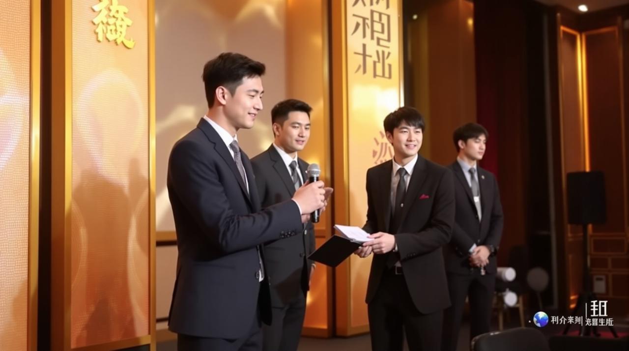 神秘电影新签约演员发布会盛大举行,五位新星正式亮相